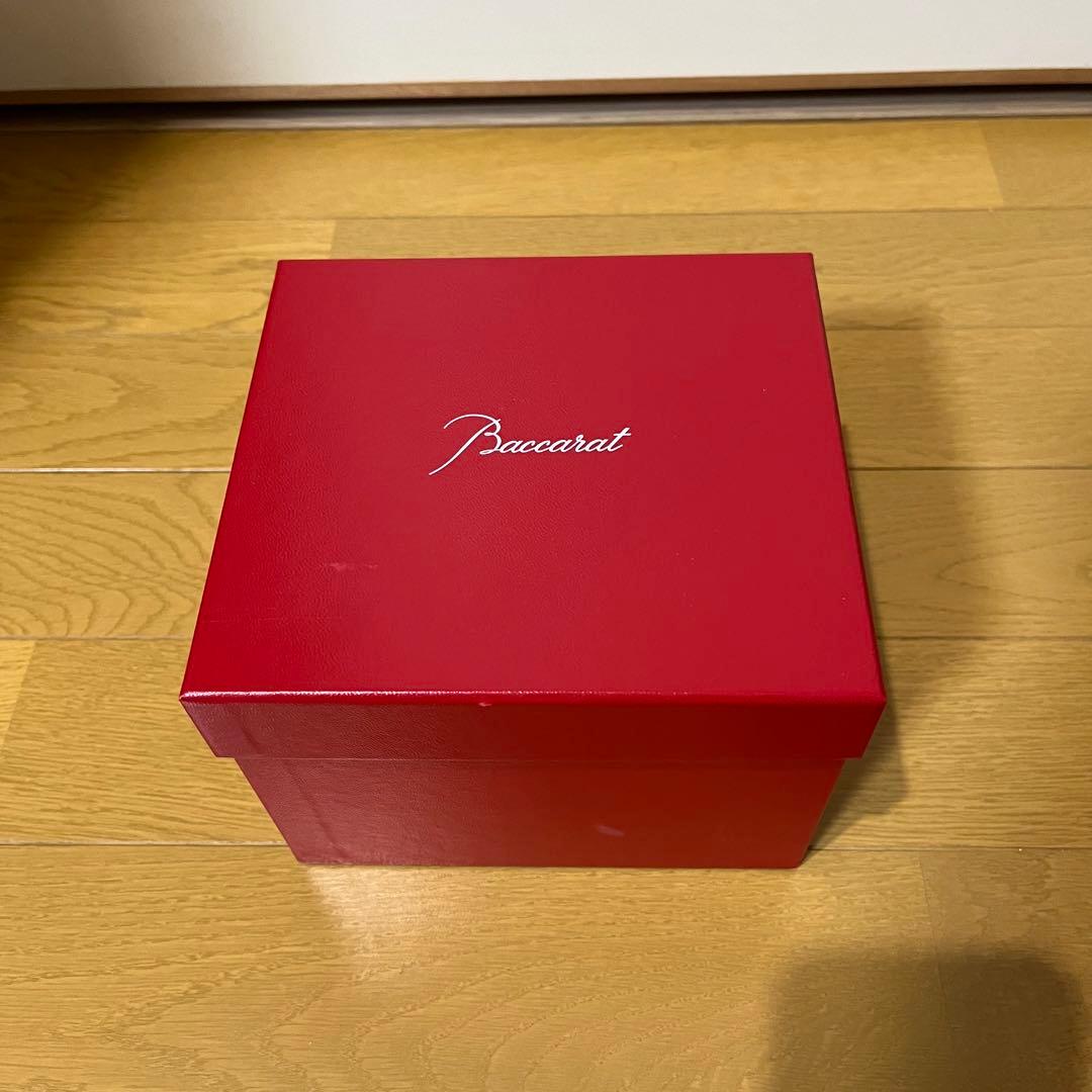 Baccarat バカラ 花瓶 クリスタル カットデザイン 箱付き 未使用品