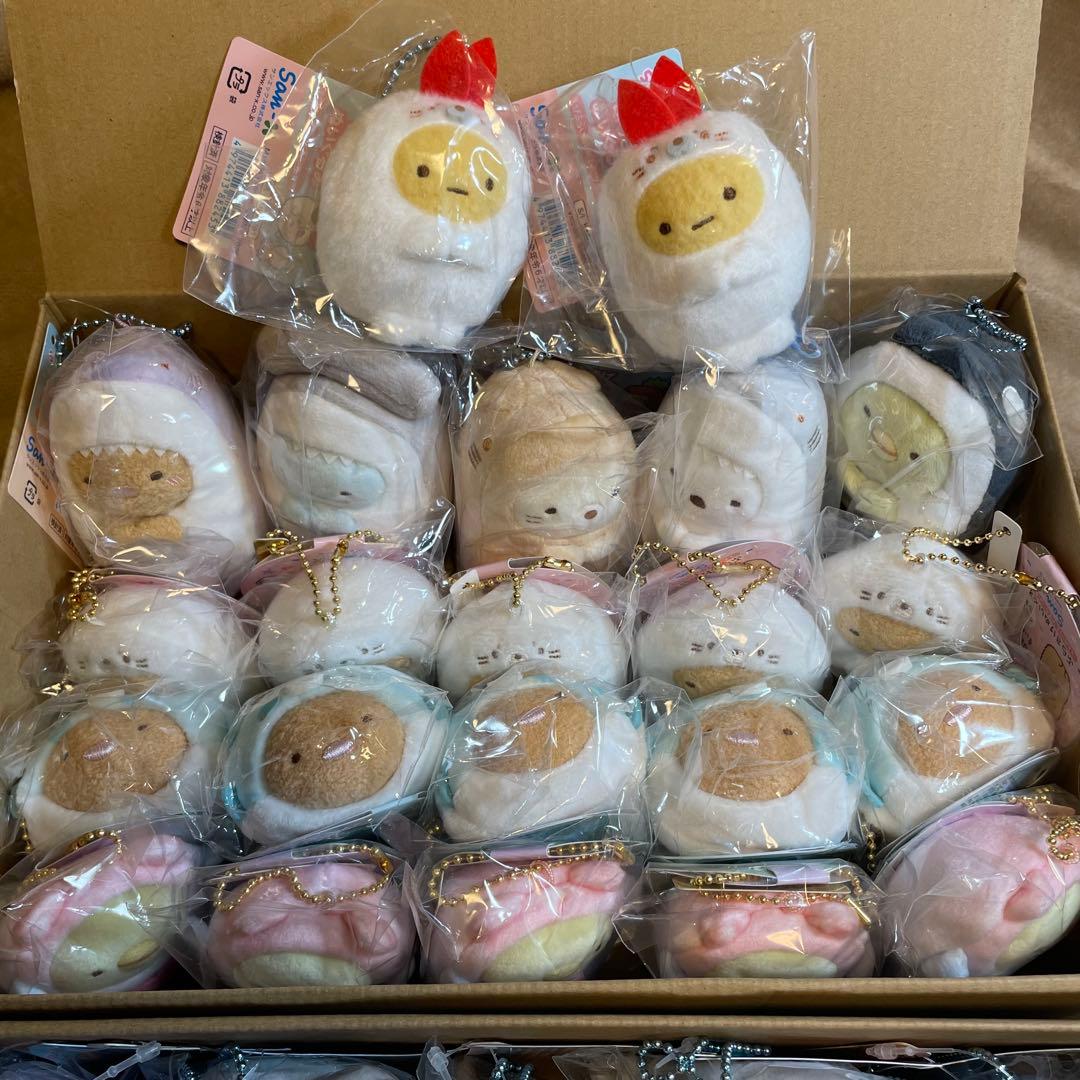 【42個セット】すみっコぐらし ぬいぐるみ 水族館限定 まとめ売り キーホルダー