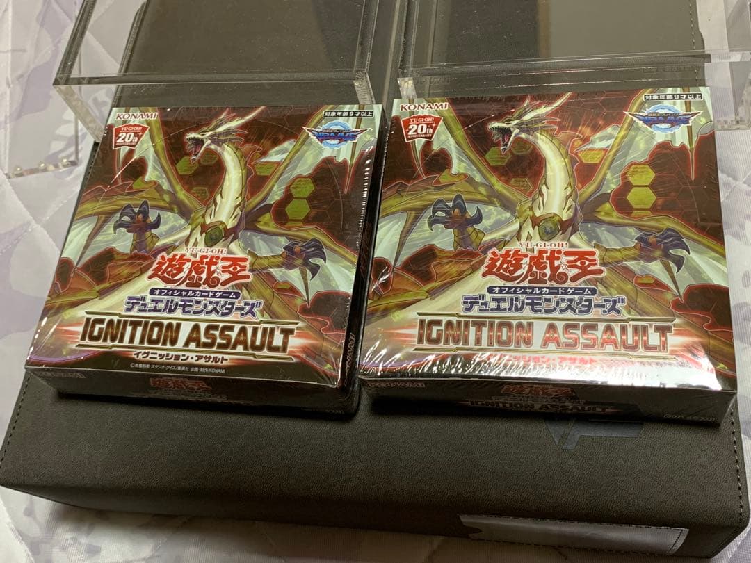 遊戯王 イグニッションアサルト アジア版 未開封 シュリンク付き1box