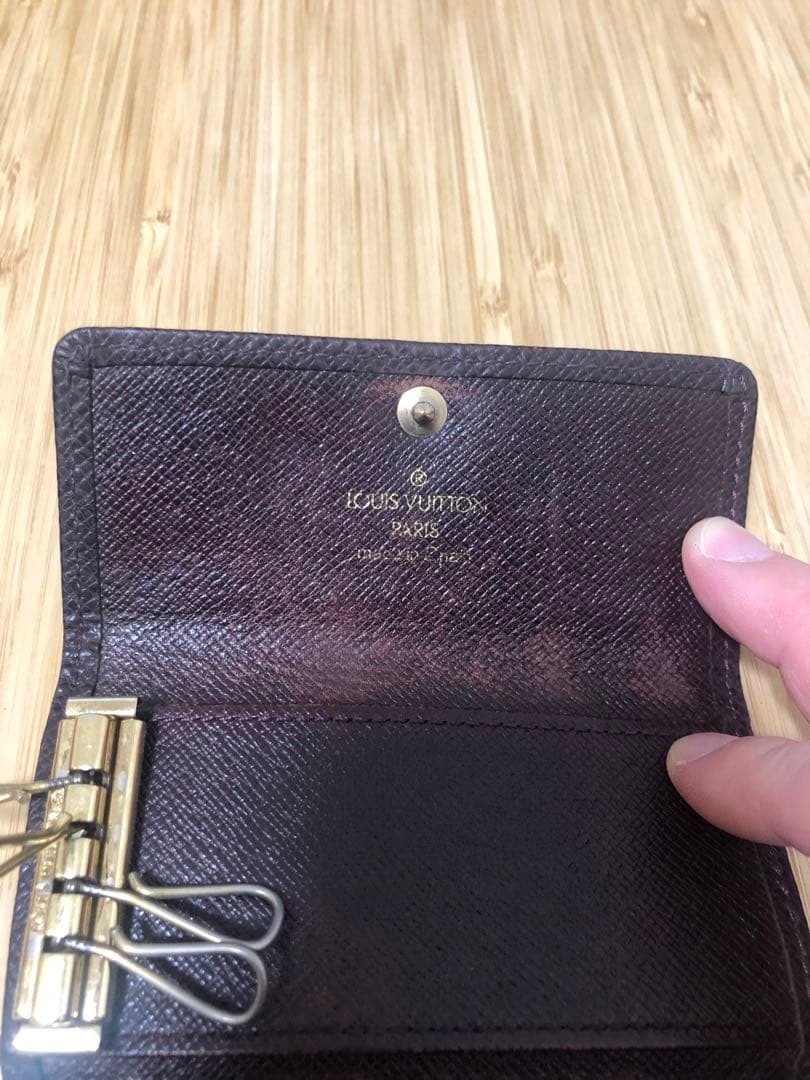 Louis Vuitton ルイ ヴィトン ブラウン 4連 キーケース タイガ - メルカリ