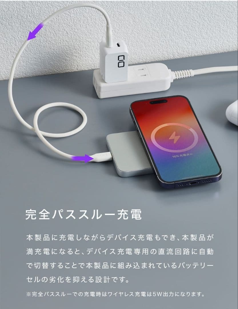 【新品未開封】2つセット　CIO SMARTCOBY SLIM 5K シルバー