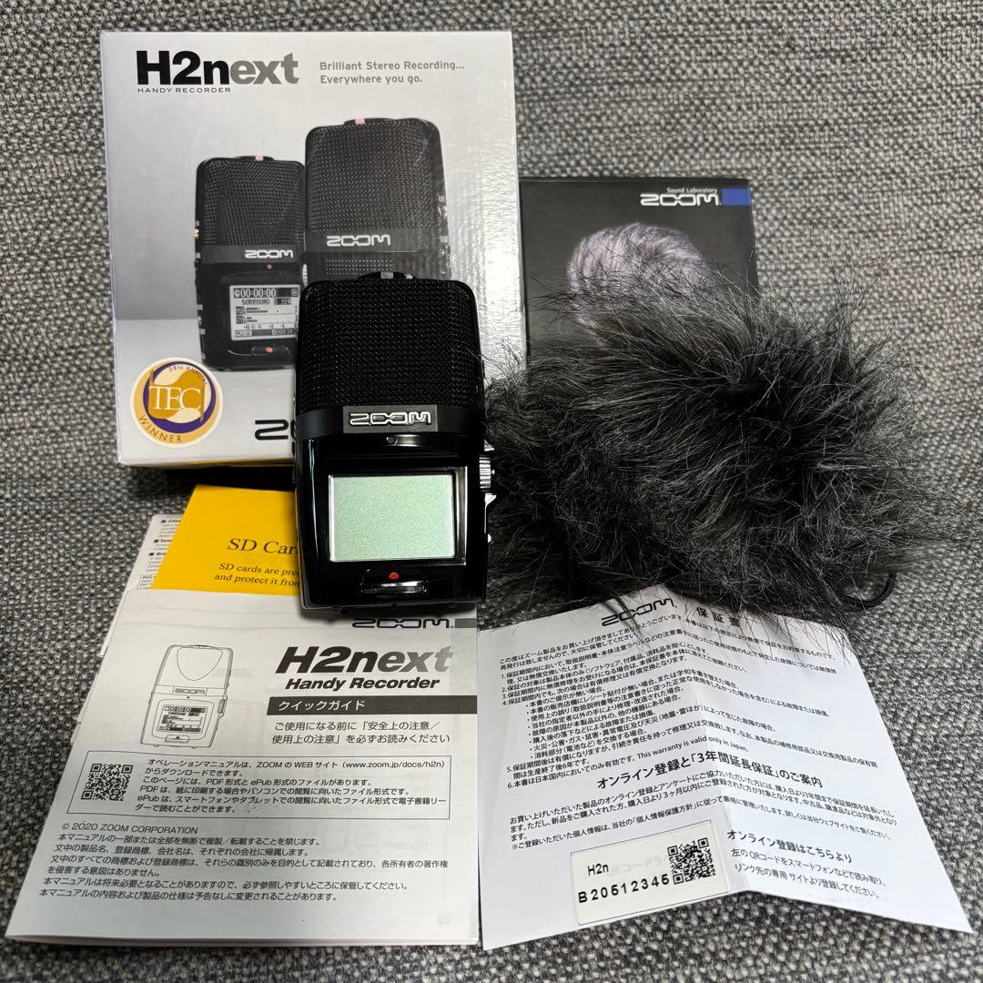 ZOOM H2n ウィンドスクリーン WSU-1 ハンディレコーダー - メルカリ