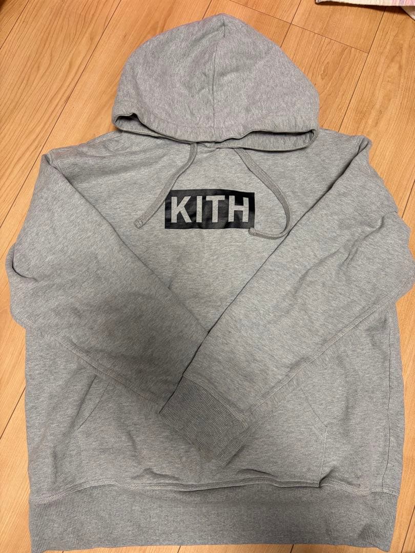 KITH グレー フーディー M