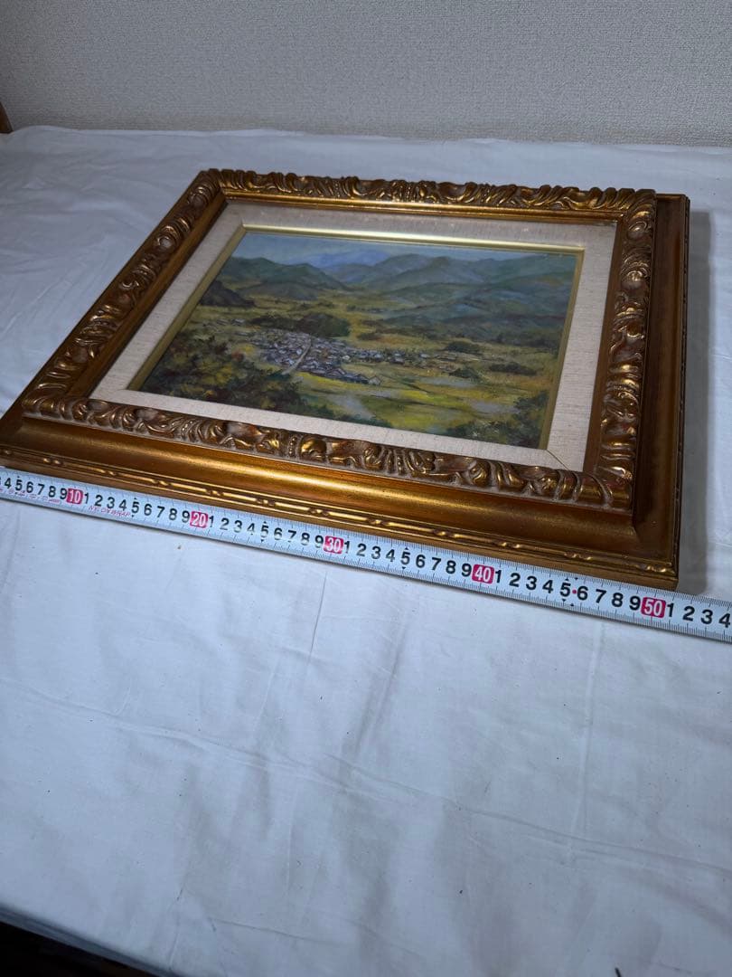 ⭐︎【美品】⭐︎山の風景　油絵　希少価値大
