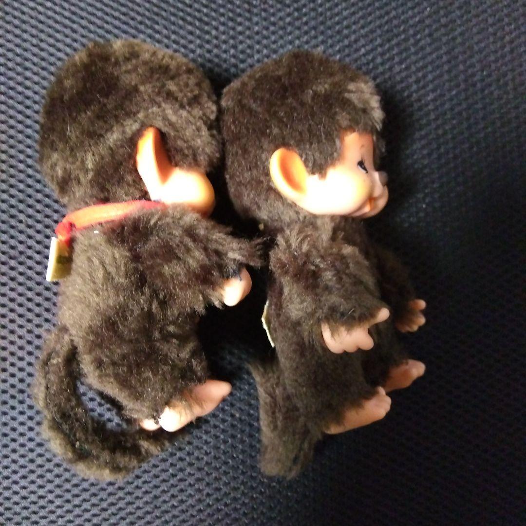 ４５年以上前の初期モンチッチぬいぐるみ 　 2体セット