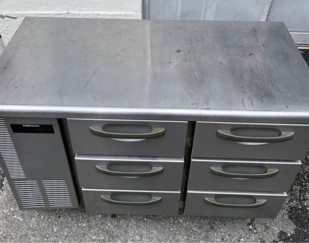 【動確済み】ホシザキ 業務用 ドロワー冷蔵庫 RT-120DNG1 大阪発