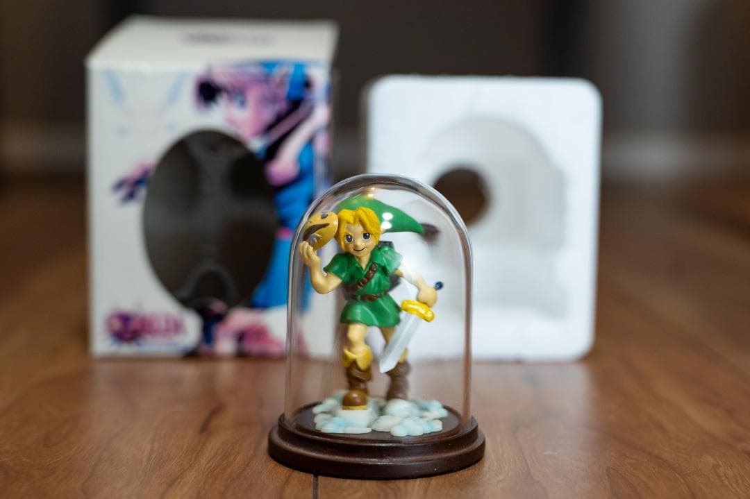 ゼルダの伝説 ムジュラの仮面 ドームフィギュア リンク