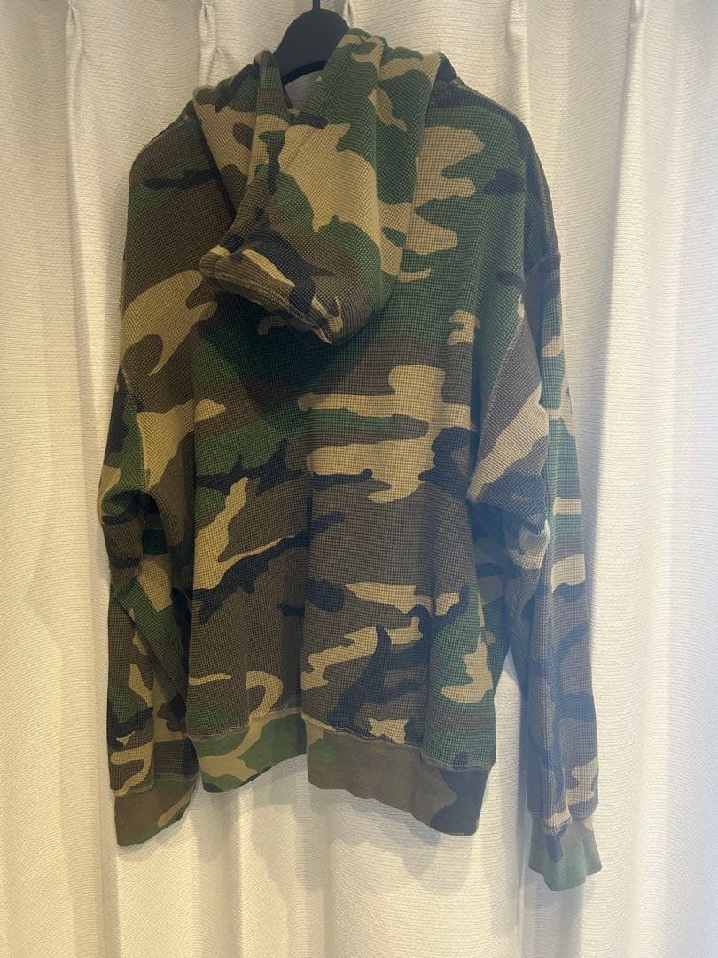 トップス supreme thermal zip hoodie