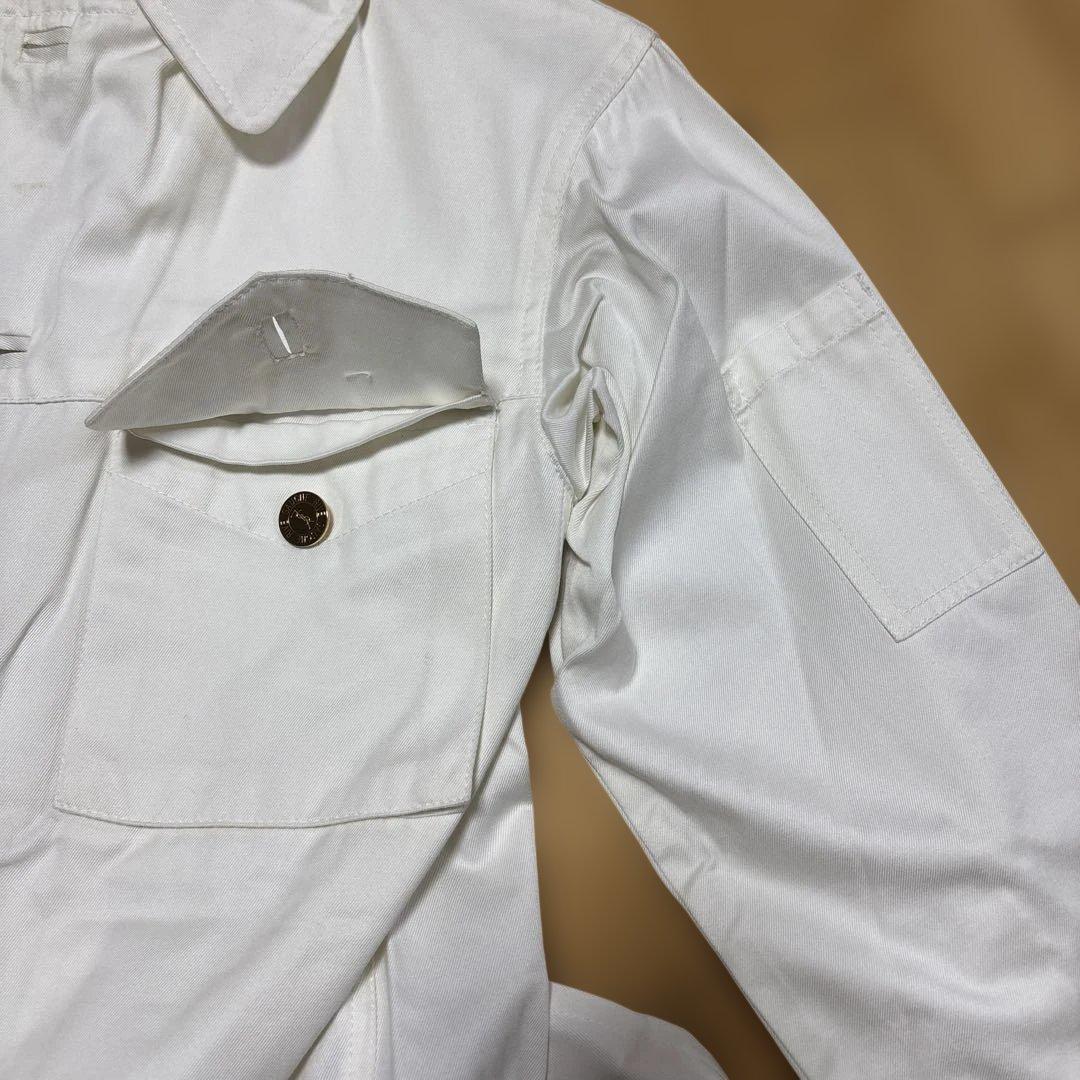 イヴサンローラン　リヴゴーシュ　サファリジャケット　コットン　サイズ46