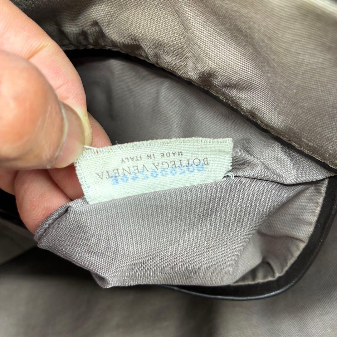 ボッテガヴェネタ　ビジネスバッグ　ブリーフケース　イントレチャート　ブラウン