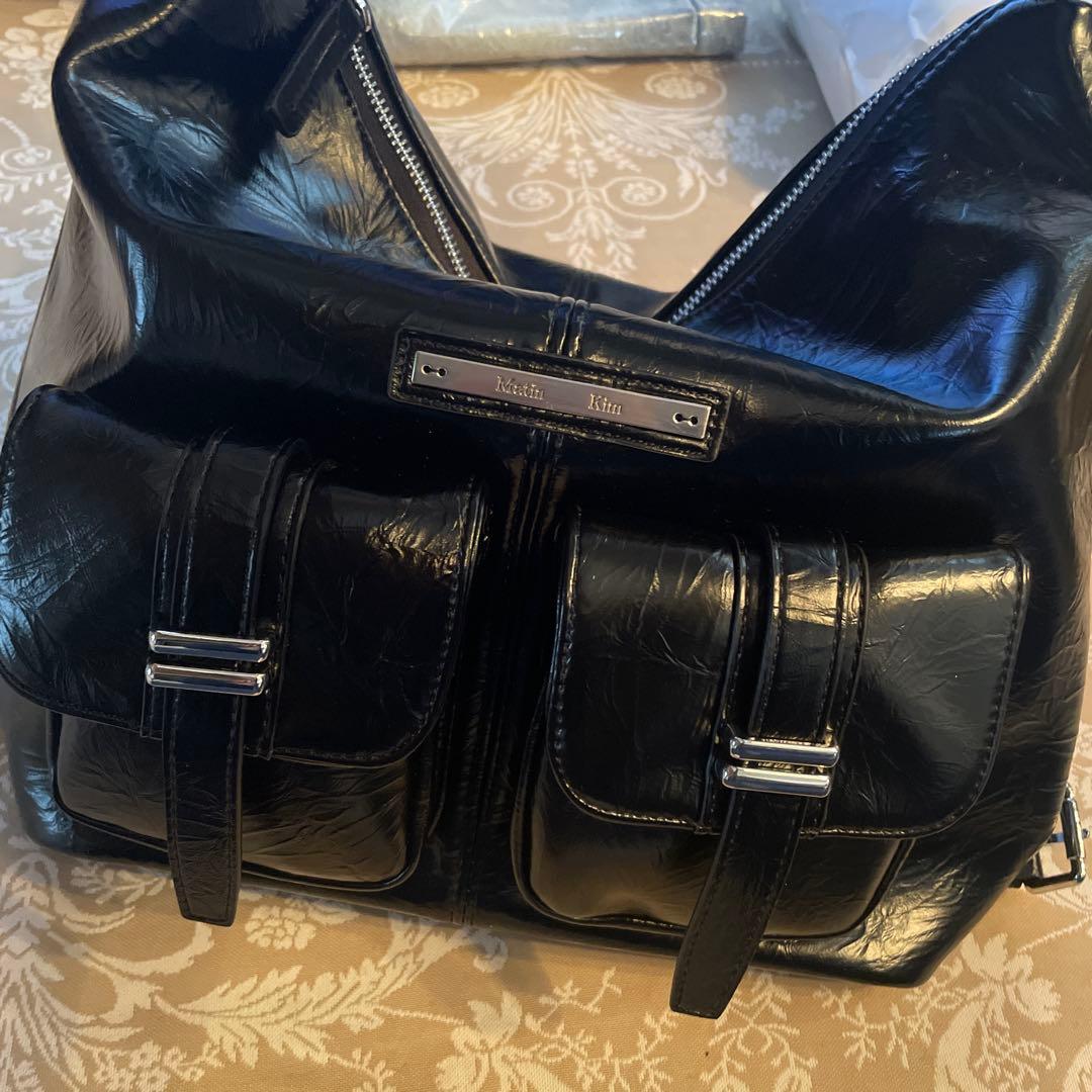 matin kimショルダーバック　2wayリュック　　ブラック