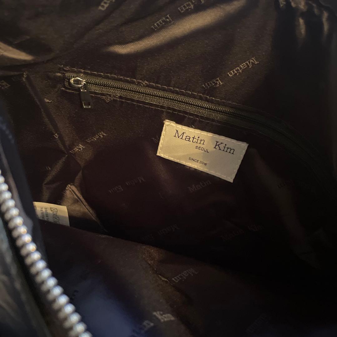 matin kimショルダーバック　2wayリュック　　ブラック