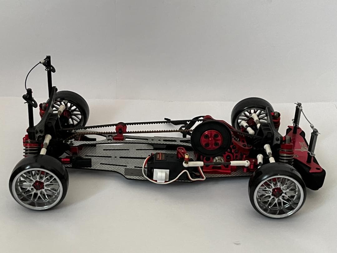 ヨコモ 1/10 ドリパケ DIB レッド ブラシレスモーター・サーボ付 完成