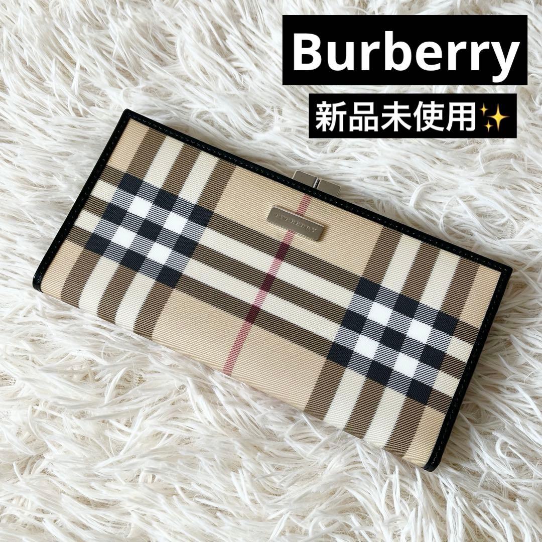 新品未使用✨Burberry バーバリー 長財布 ノバチェック ベージュ