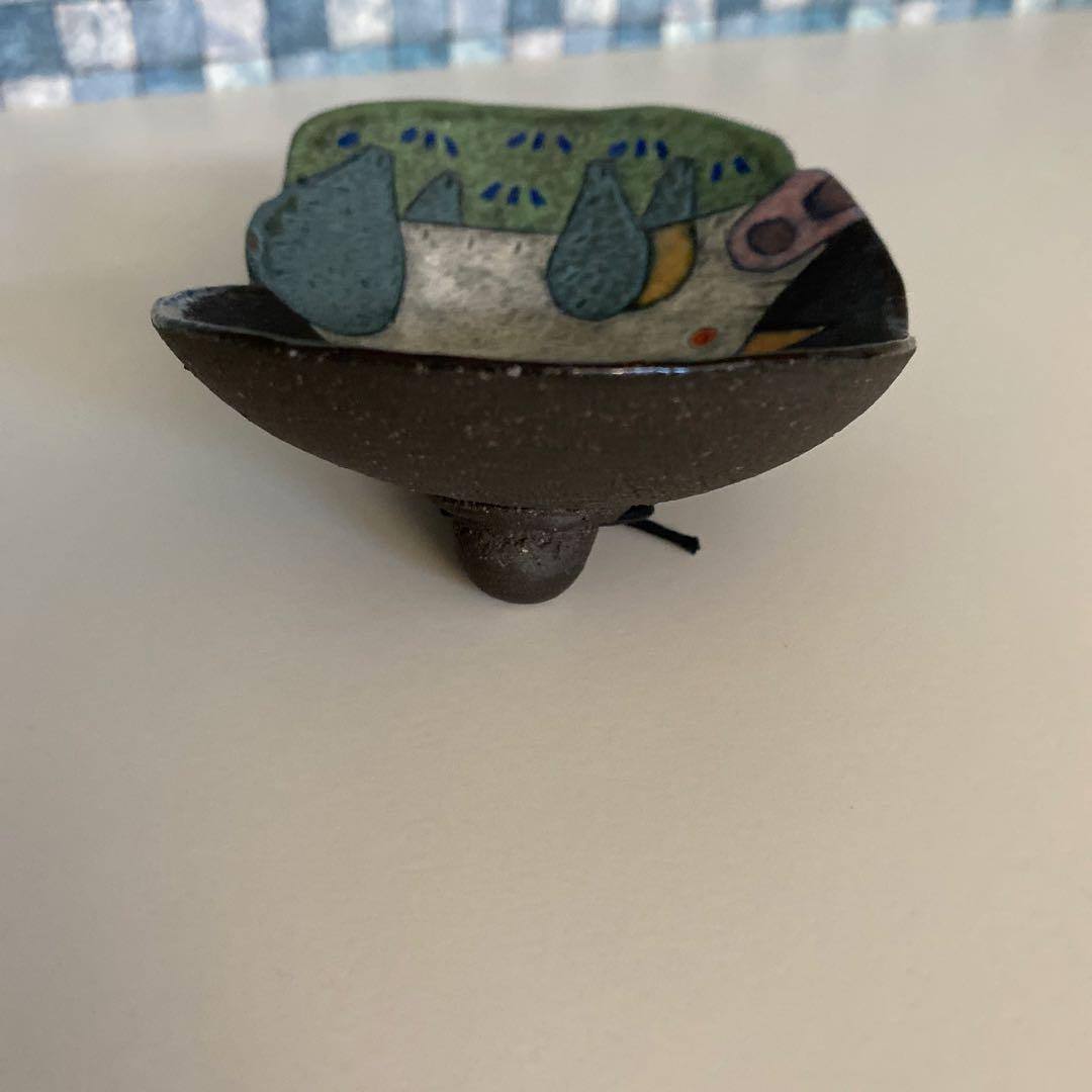 志村 観行＊海座工房＊豚＊豆皿・飾り皿