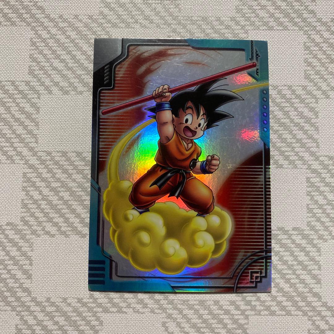 6 ドラゴンボール カードダス 孫悟空 幼少期 ホログラム カード pk03