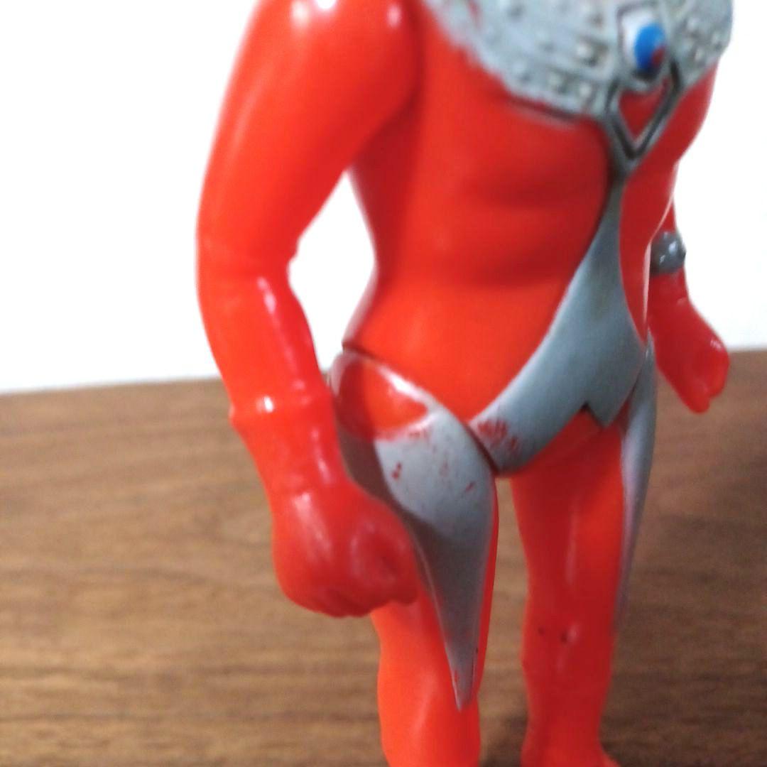 当時物ブルマァク面変わり「ウルトラマンタロウ」19㎝ヴィンテージソフビフィギュア