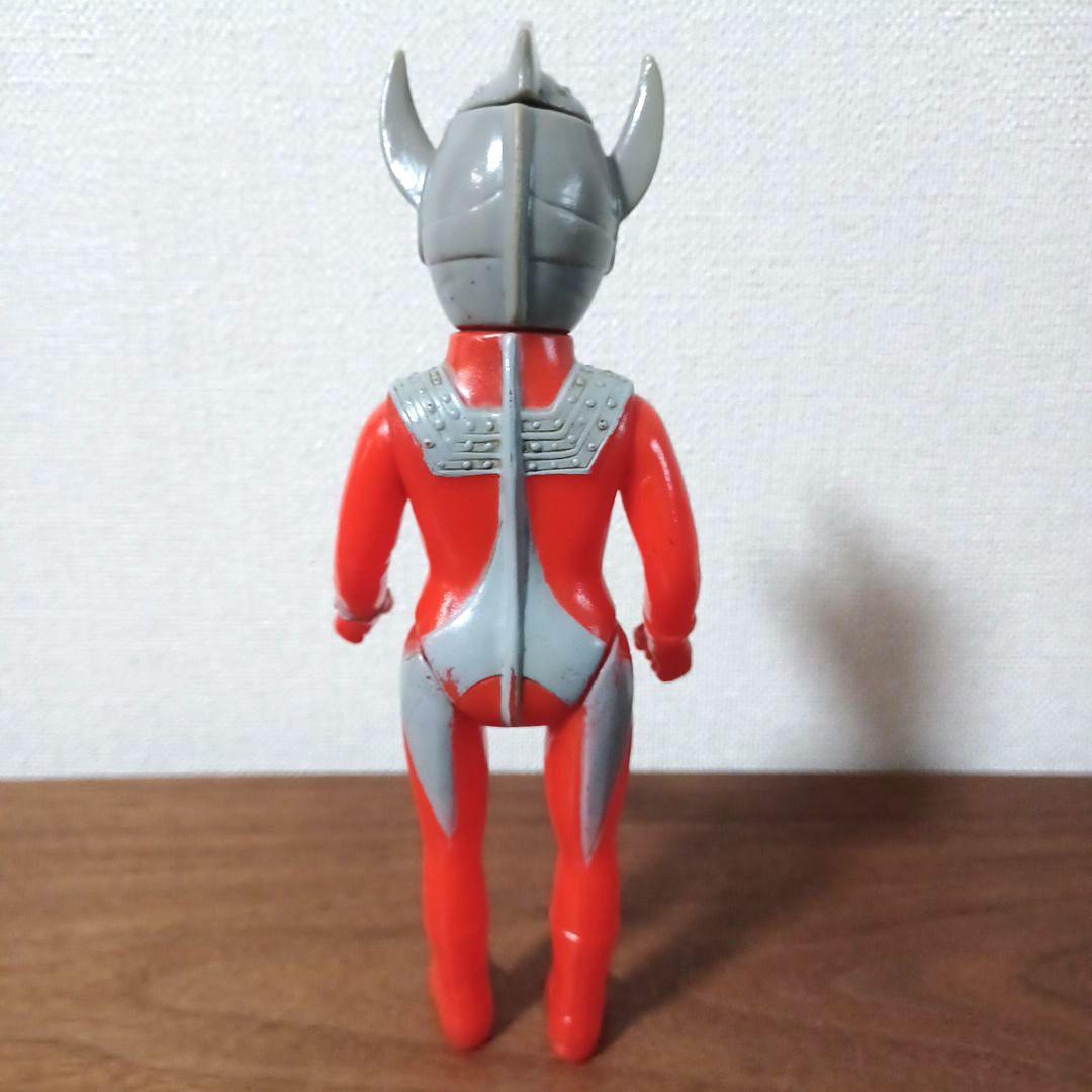 当時物ブルマァク面変わり「ウルトラマンタロウ」19㎝ヴィンテージソフビフィギュア