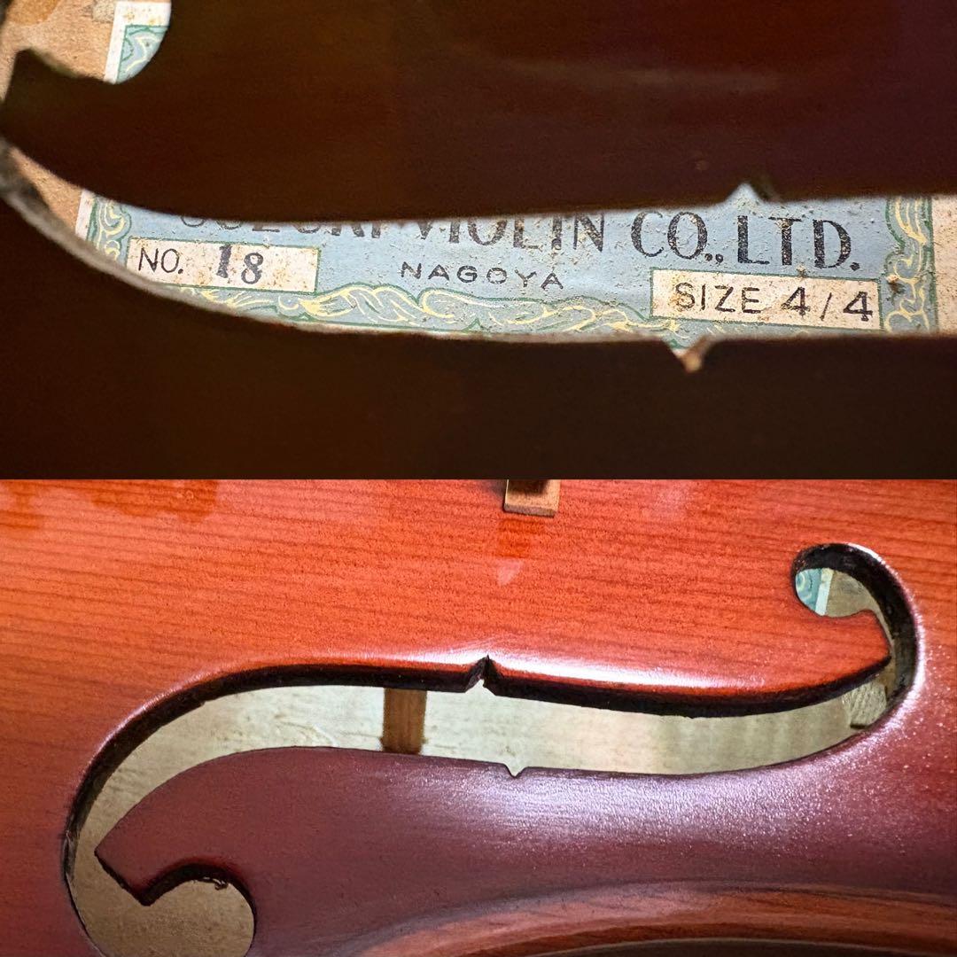 Suzuki No.18 4/4 バイオリン 美品