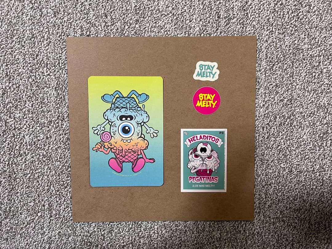 絵画 Buff Monster silkscreen