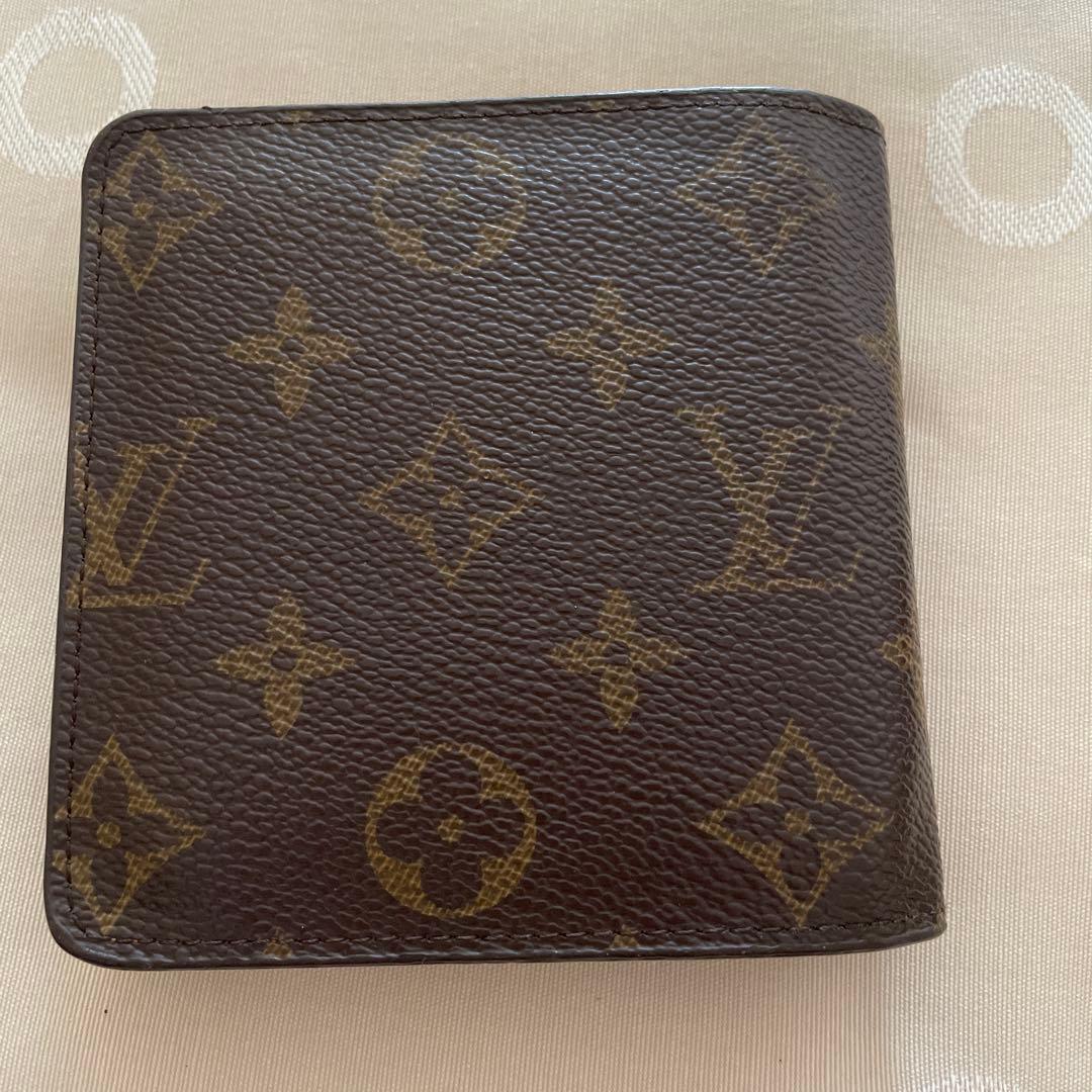 Louis Vuitton 二つ折り財布 ダークブラウン　モノグラム