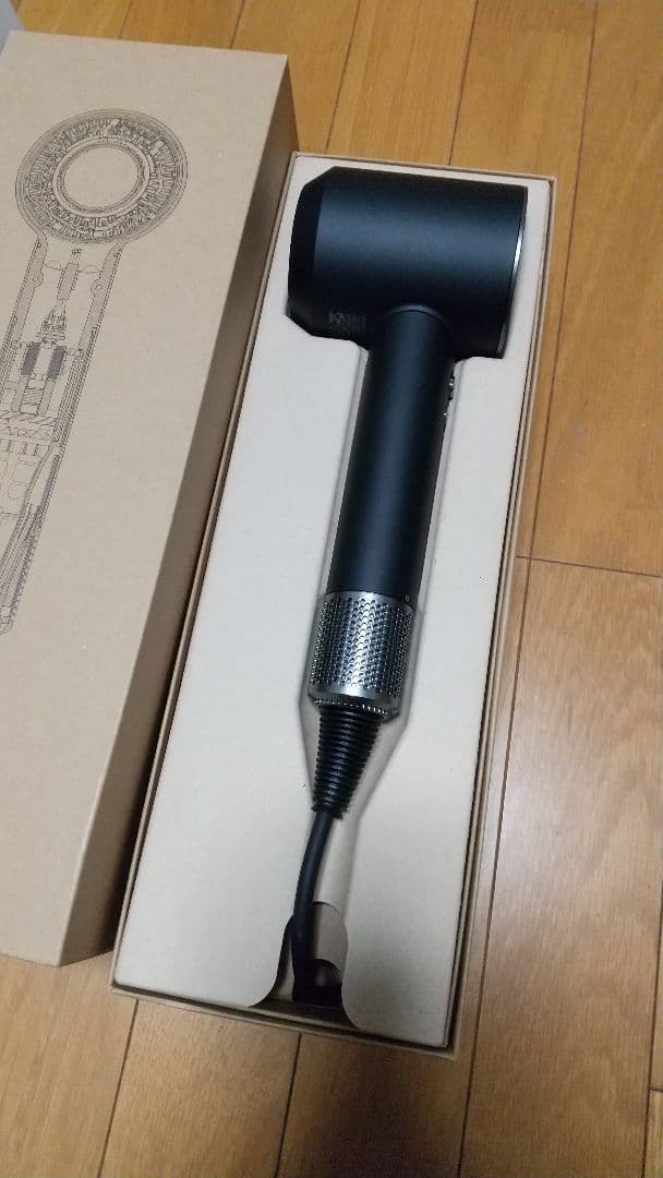 Dyson Supersonic ドライヤーHD08 ブラック 【動作確認のみ】