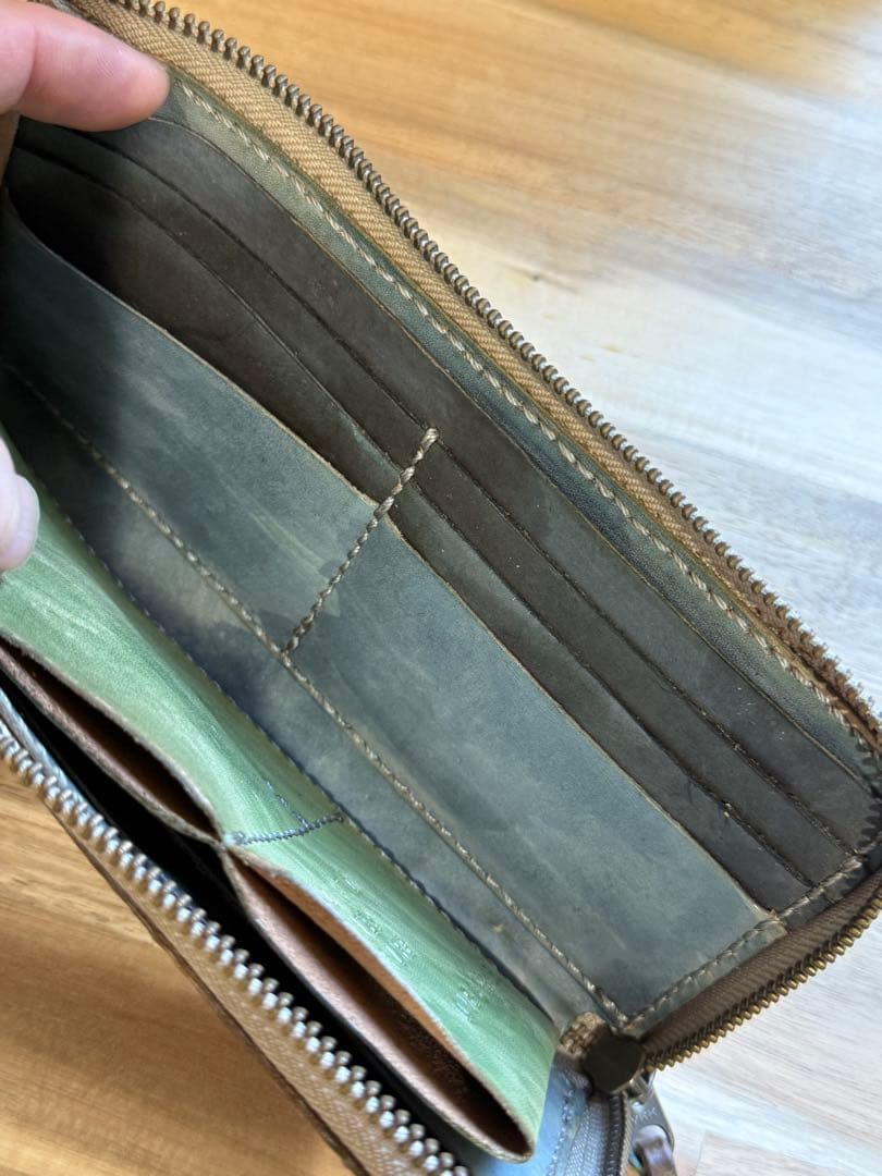 レザー製eri’s Art 長財布