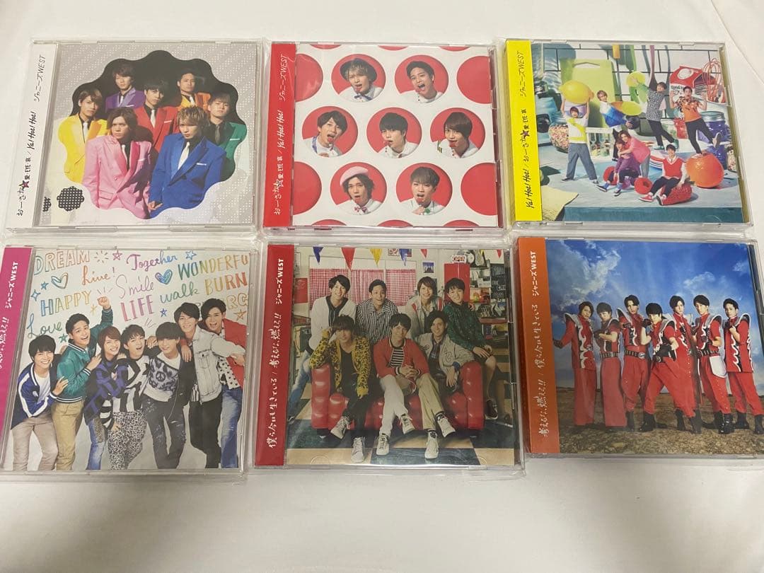 ジャニーズWEST CDまとめ売り WEST. CD まとめ売り WEST. DVD&Blu-ray