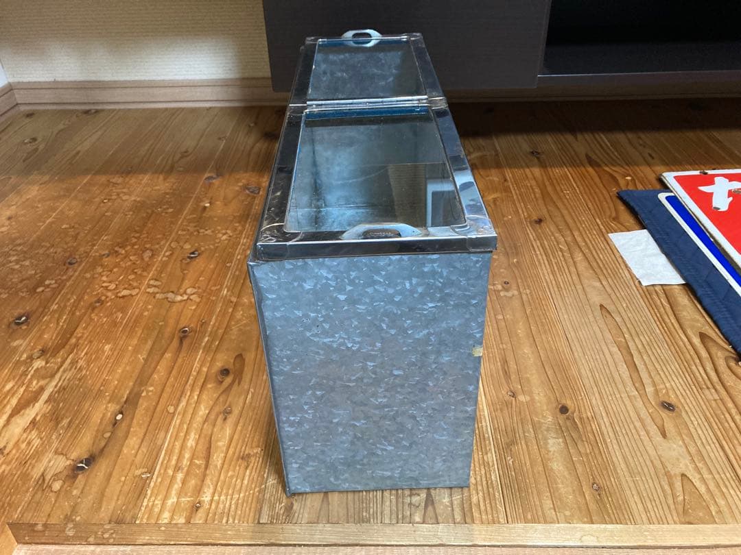 昭和レトロ 駄菓子屋 ブリキケース ガラスディスプレイTAMAHASHI⑤