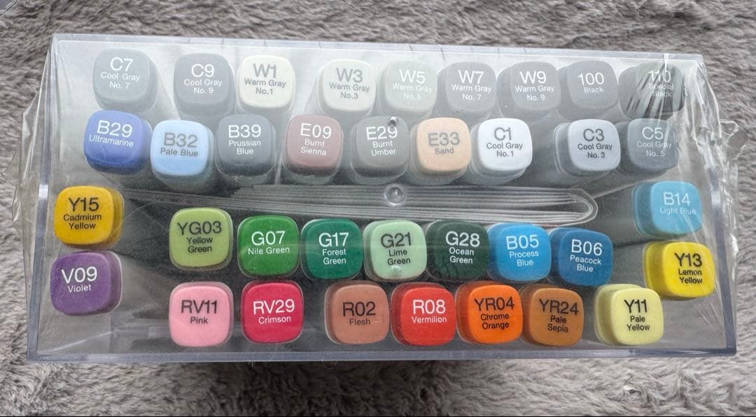 即落ok】コピック TOO 36色