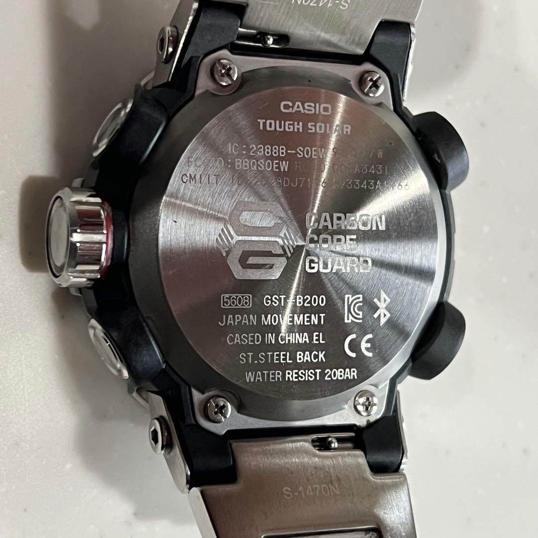 【極美品】CASIO G-SHOCK GST-200　タフソーラー　大人気