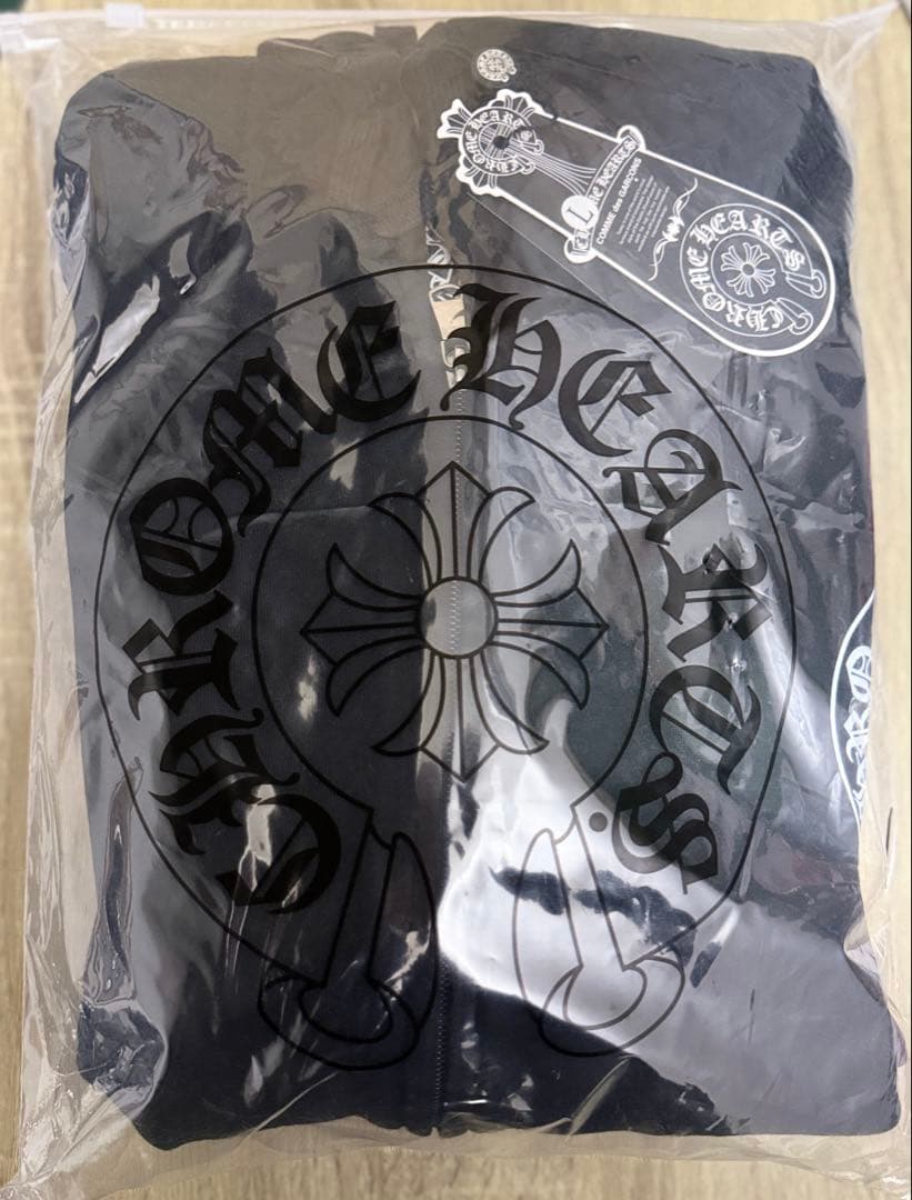 CHROME HEARTS 厚手フリース生地パーカー男女兼用