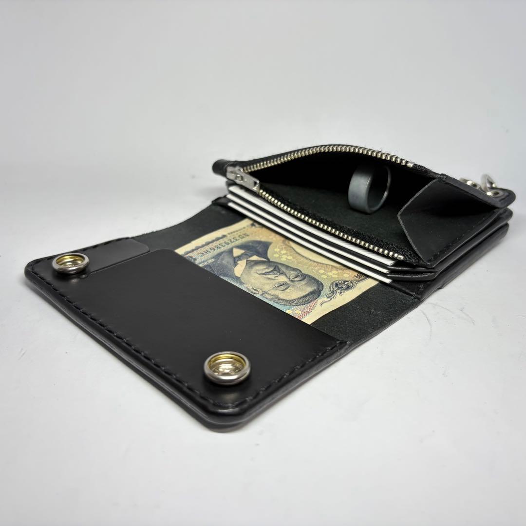 DH　オーダーページ　カスタムトラッカーウォレット　ショート　ブラック