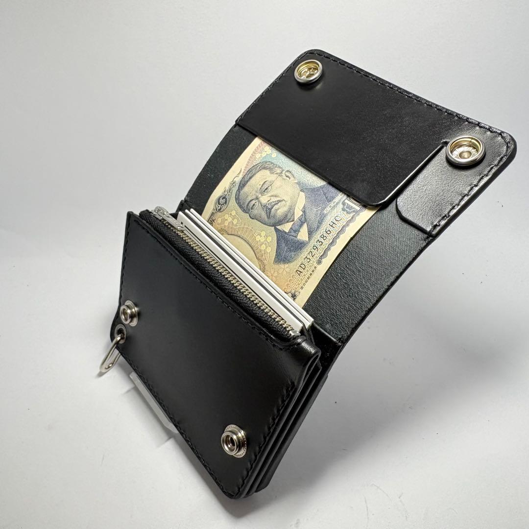 DH　オーダーページ　カスタムトラッカーウォレット　ショート　ブラック