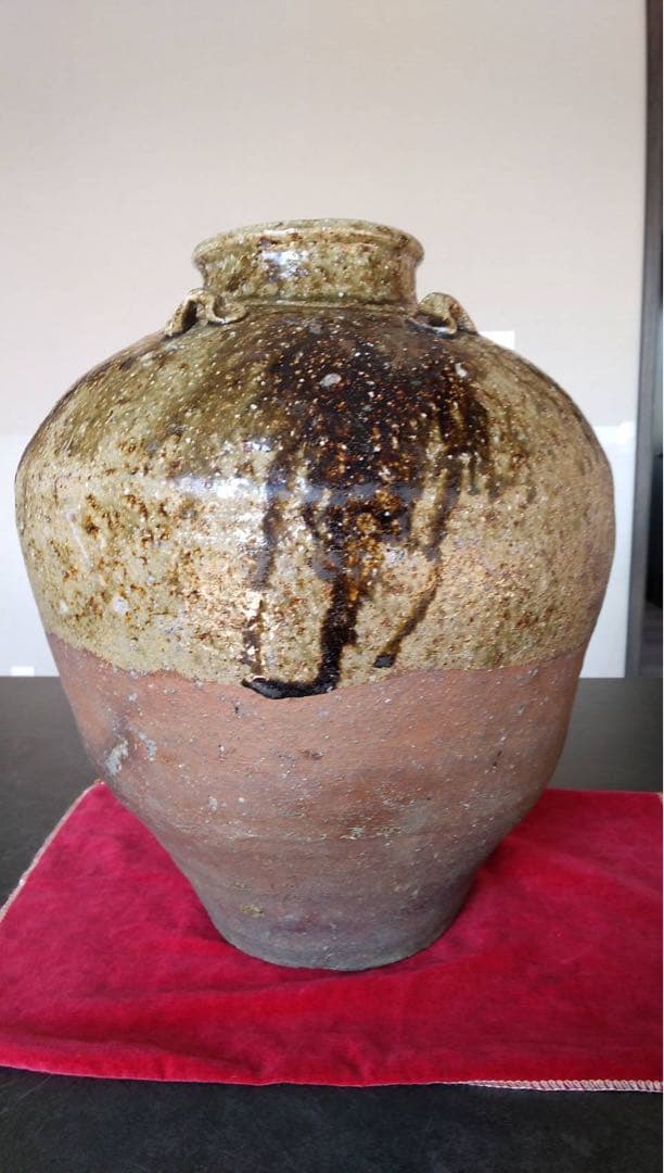 丹波焼 古丹波 六古窯 灰釉壺 四耳壺 灰釉四耳壺 – 兵庫陶芸美術館 収蔵品データベース