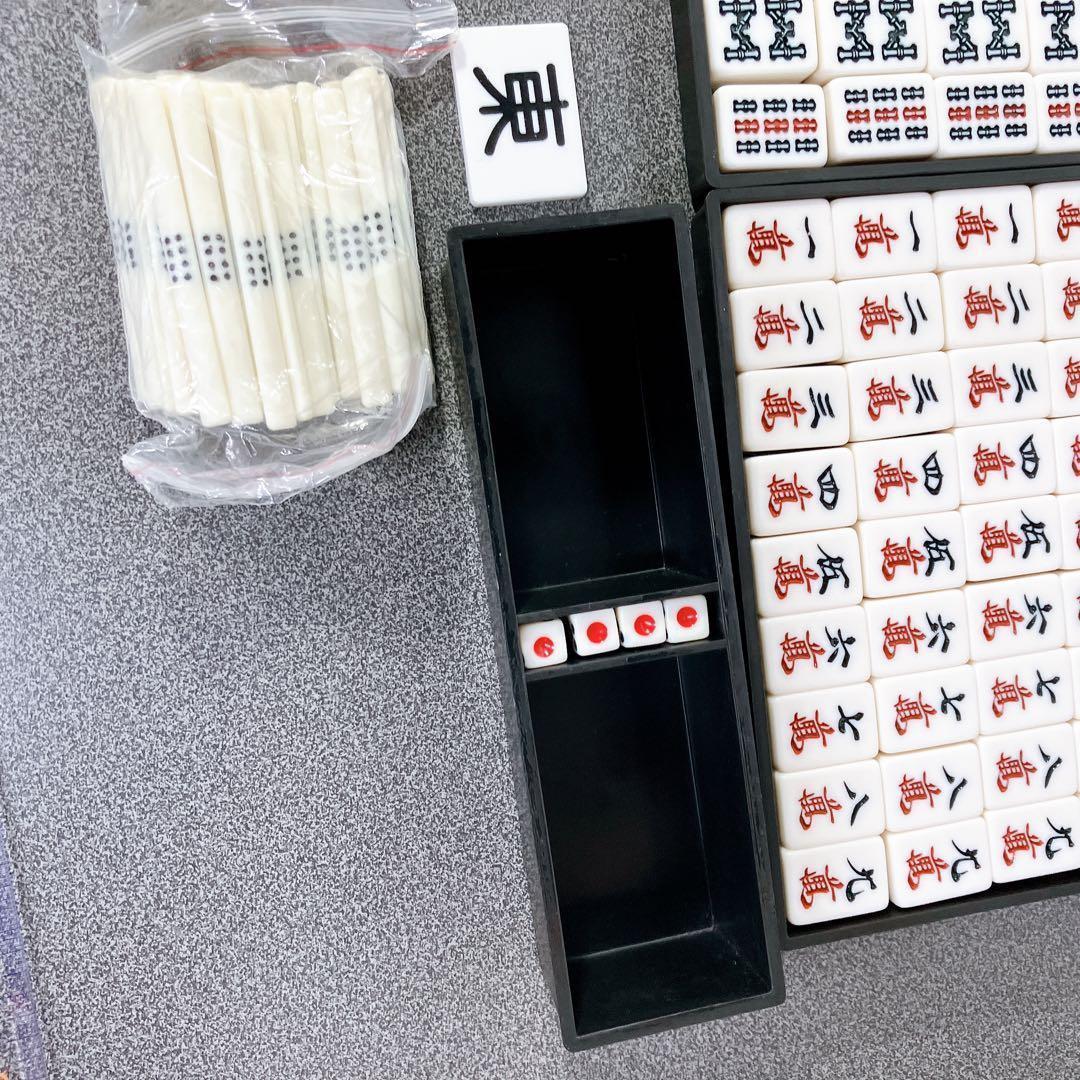 麻雀牌 ミズノ丸一 ケース付き 取扱説明書あり 昭和レトロ