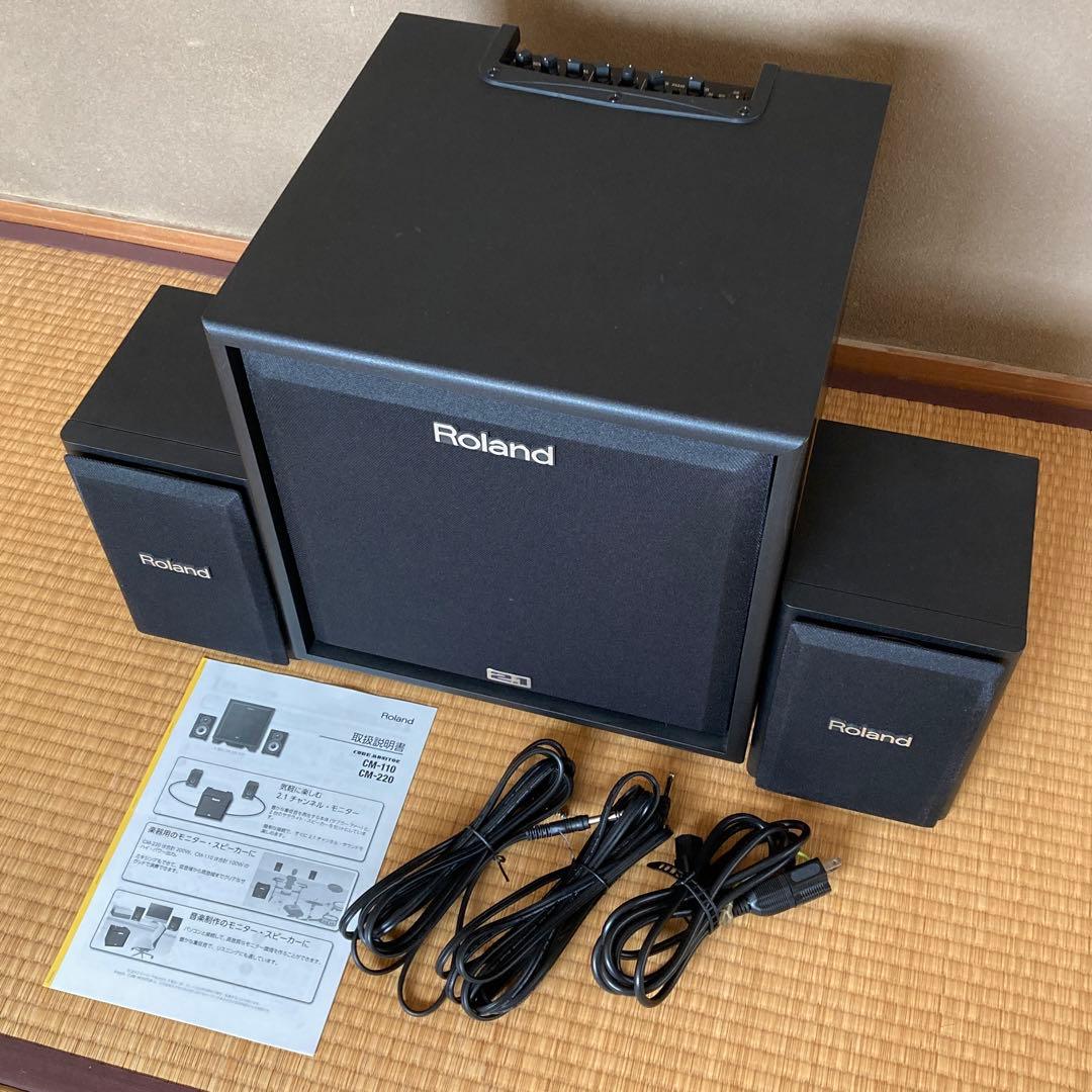 Roland CM-220 2.1スピーカーシステム