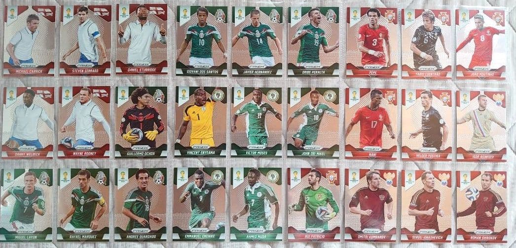 パニーニ プリズム 2014 ブラジルワールドカップ ベースカード セット