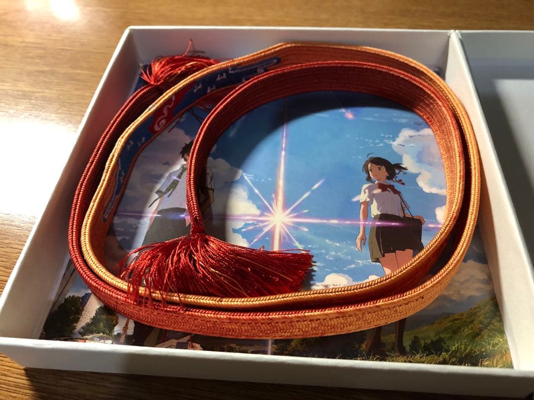⭐︎激レア⭐︎ 未使用 『君の名は。組紐』 美品　超希少　受注限定