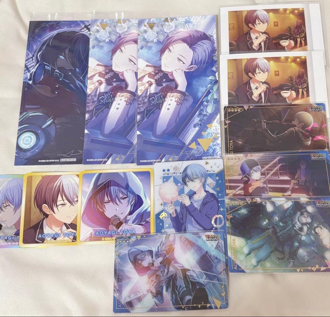 プロセカ 青柳冬弥 紙類 まとめ売り - メルカリ