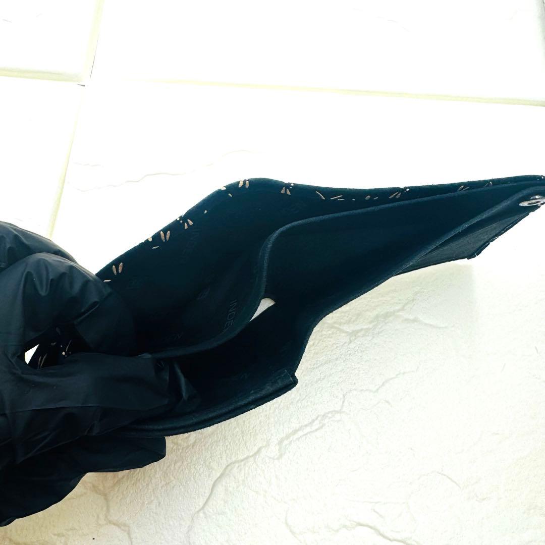 【超美品】✨印傳屋✨INDEN-YA❤️ バック ＆ 二つ折り財布　　とんぼ柄