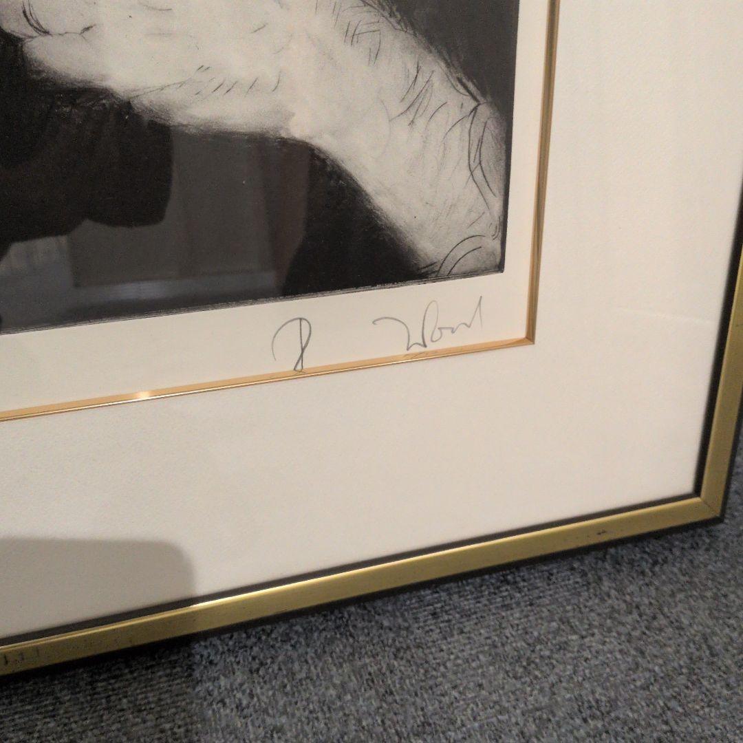 ローリングストーンズ リトグラフ サイン キースリチャーズ シルクスクリーン