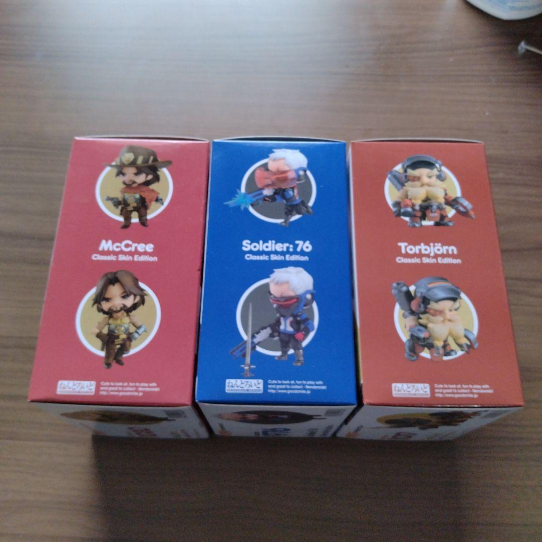 OVERWATCH ねんどろいど　フィギュア 3体セット