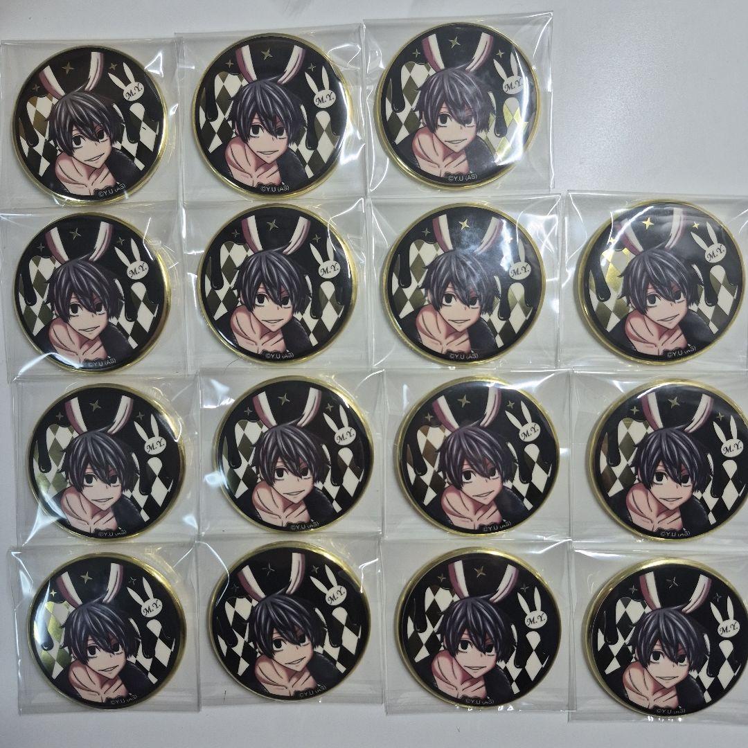 桃源暗鬼 淀川真澄 バニー メディコス 缶バッジ 15個 Amazon.co.jp: 桃源暗鬼 メディコス popup 缶バッジ イ バニー セット