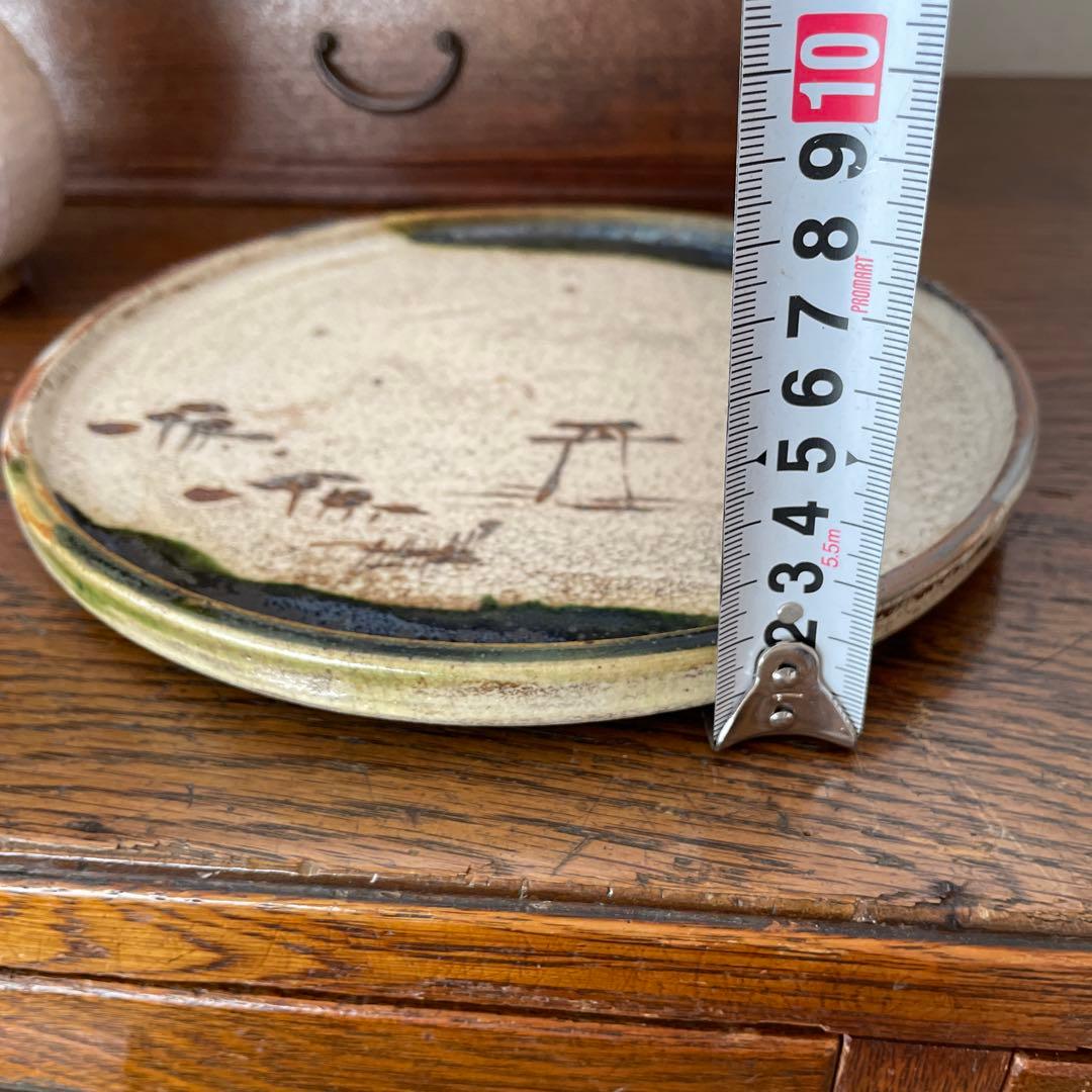 石皿　織部焼　行灯皿　皿