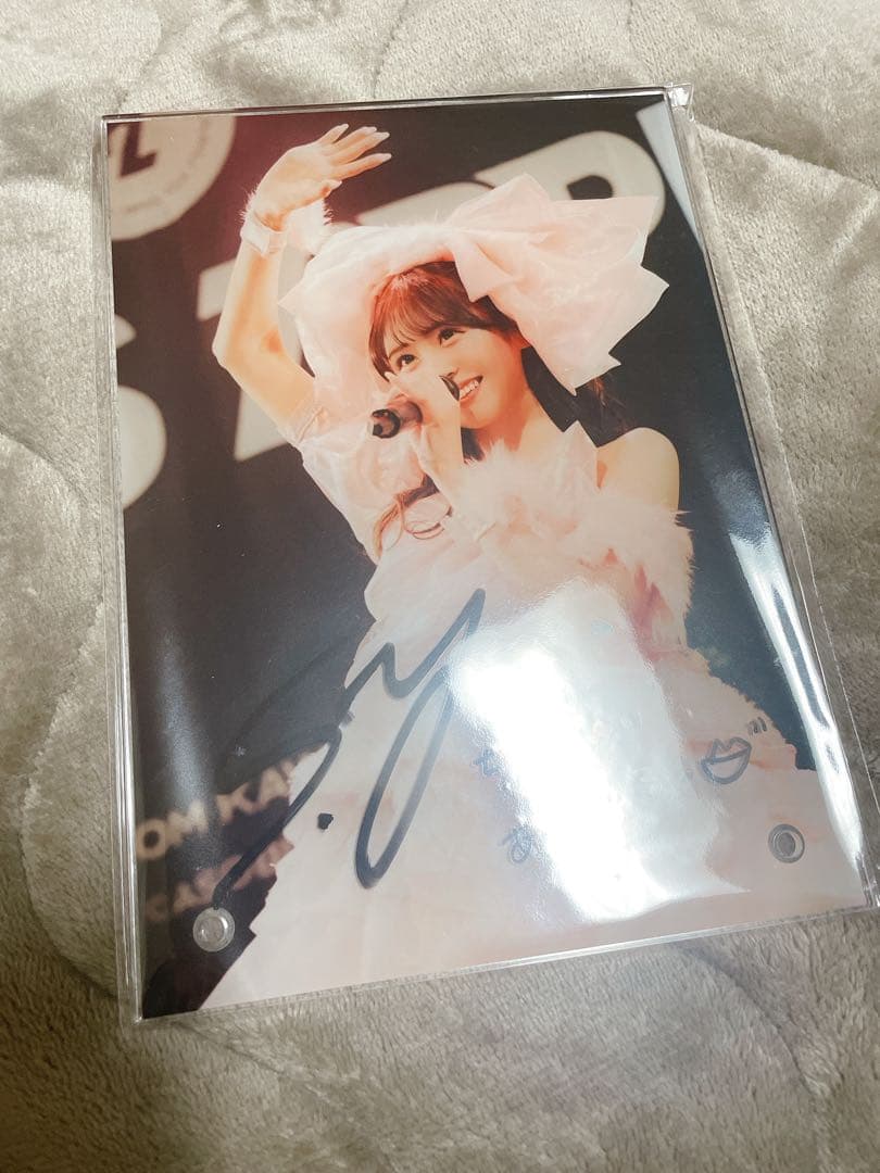 櫻井優衣 FRUITS ZIPPER 直筆サイン入りアクリルパネル 2025年最新