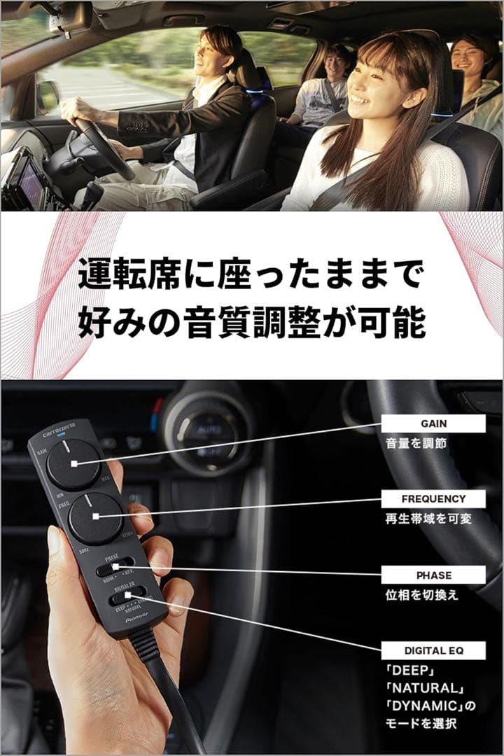 Pioneer powered subwoofer TS-WX140DA 箱なし