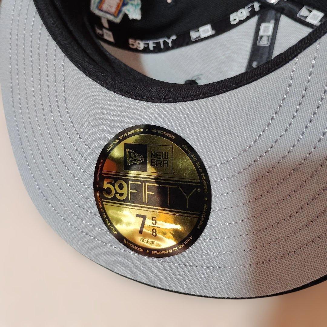 Supreme☆黒 キャップ 60.6cm 7 5/8