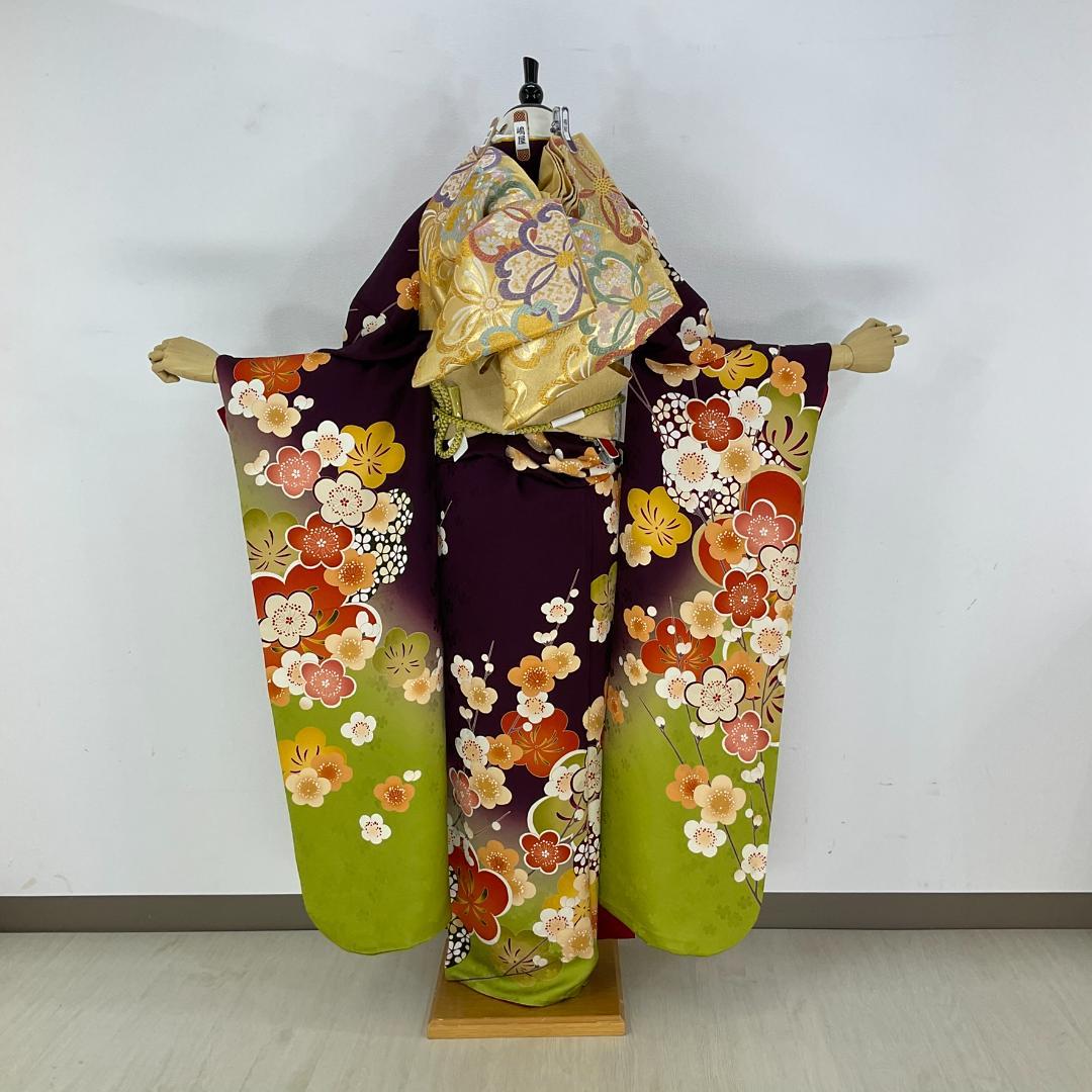 振袖フルセット □翠山工房□辻ヶ花絞り□新品オーダー仕立て 振袖フル