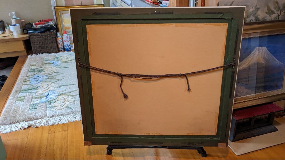 マックナイト「パームビーチ」額装ポスター美品❣